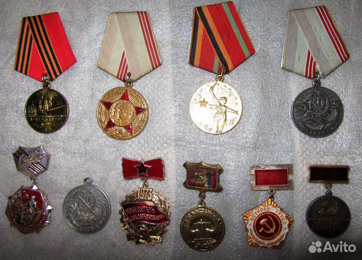 Юбилейные значки и медали СССР