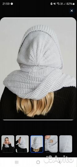 Капор капюшон женский