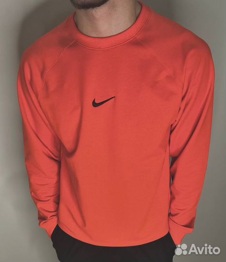 Свитшот Nike оранжевый