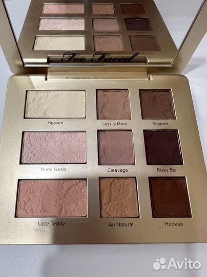 Тени Too faced natural matte