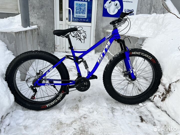 Фэтбайк двухподвес новый