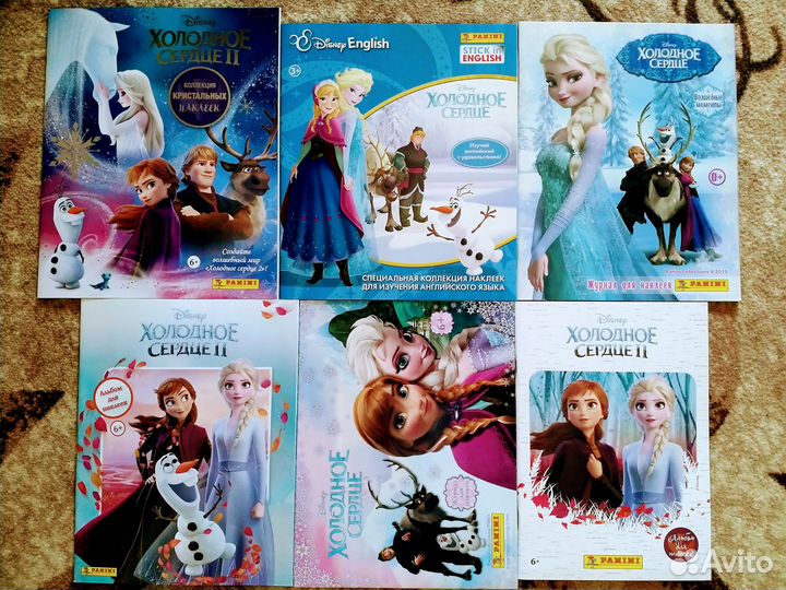 Наклейки Panini Холодное сердце / Disney Frozen