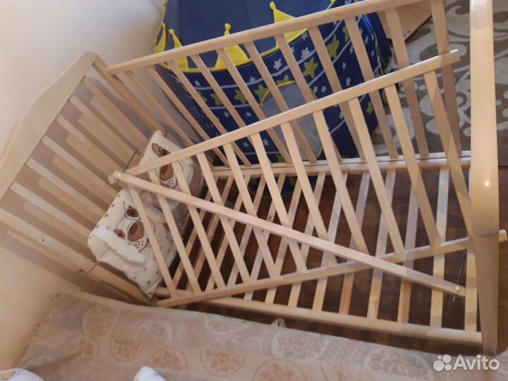 Кроватка и бортики