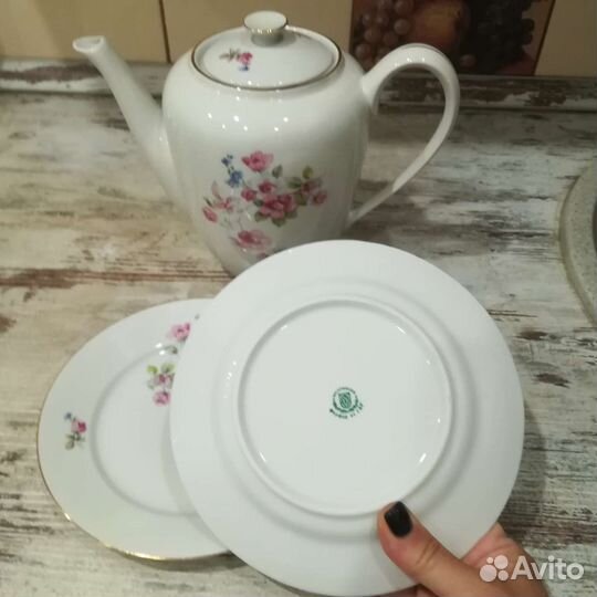 Чайники Чехословакия,ГДР, Польша,фарфор.Винтаж