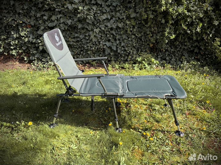 Карповое кресло с подставкой для ног