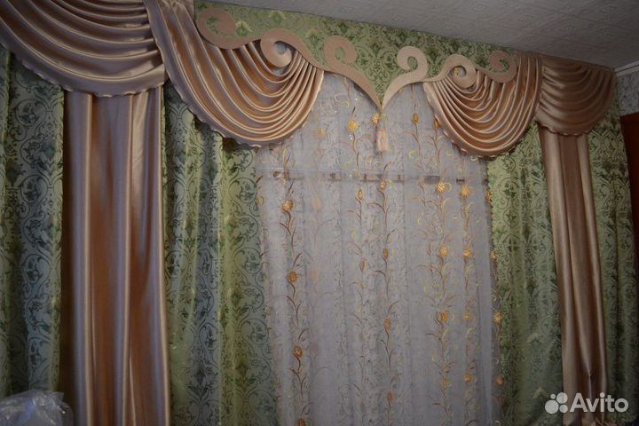 Шторы на кухня