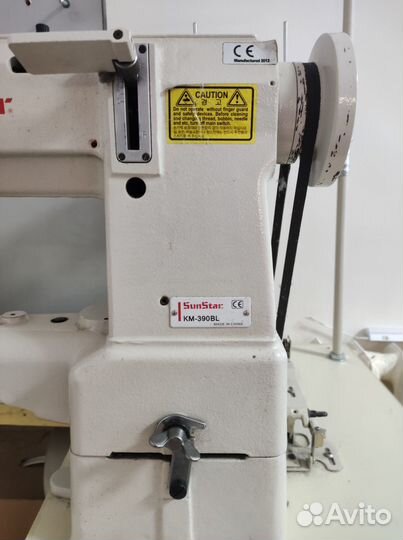 Колонковая швейная машина бу Sunstar KM-390BL