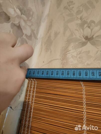 Штора из бамбука