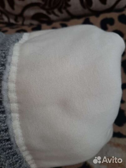 Зимнии комплект шапка, шарф