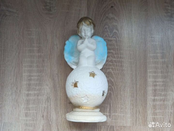 Ангел копилка из гипса