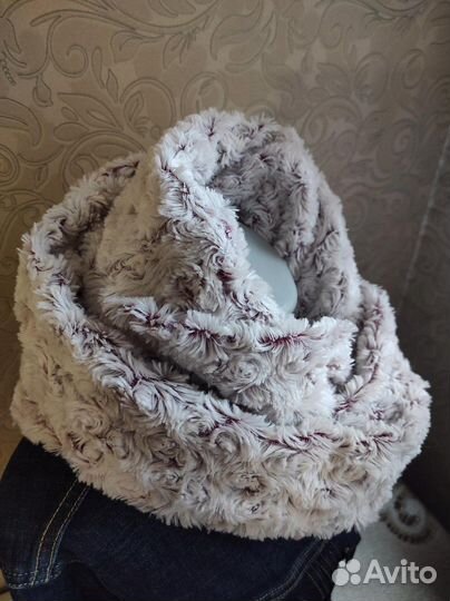Снуд меховой Розы