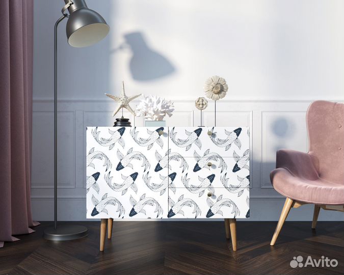 Комод «Berber» три ящика и дверка