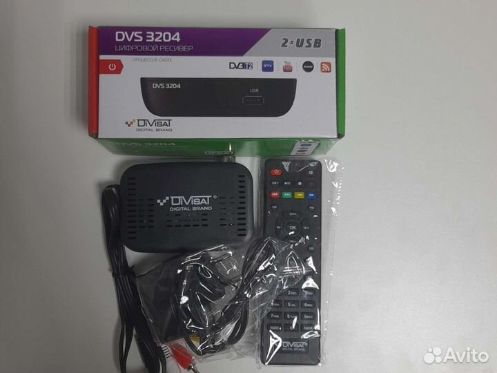 Цифровой приемник новый Divisat DVS 3204