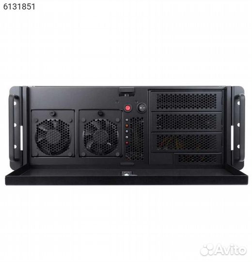 Корпус InWin IW-R400 Rack Без бп чёрный 4U, 613185