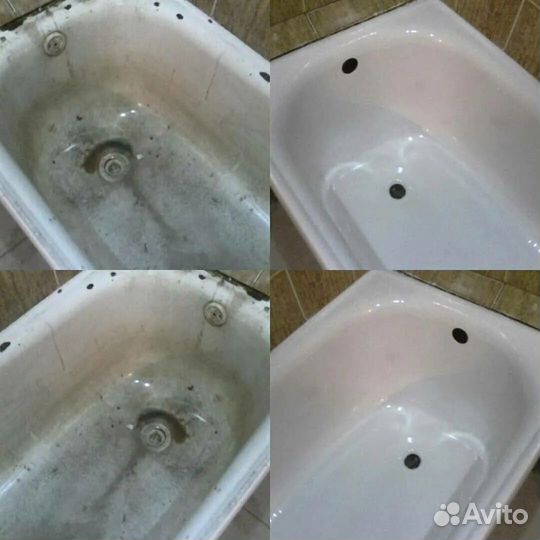Реставрация ванн жидким акрилом