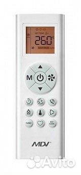 Кондиционер MDV mdsaf-12HRN1-Z на 40 квадратов