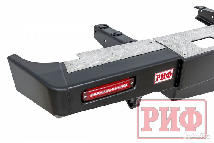 Силовой бампер задний газ Соболь rifgaz-20135