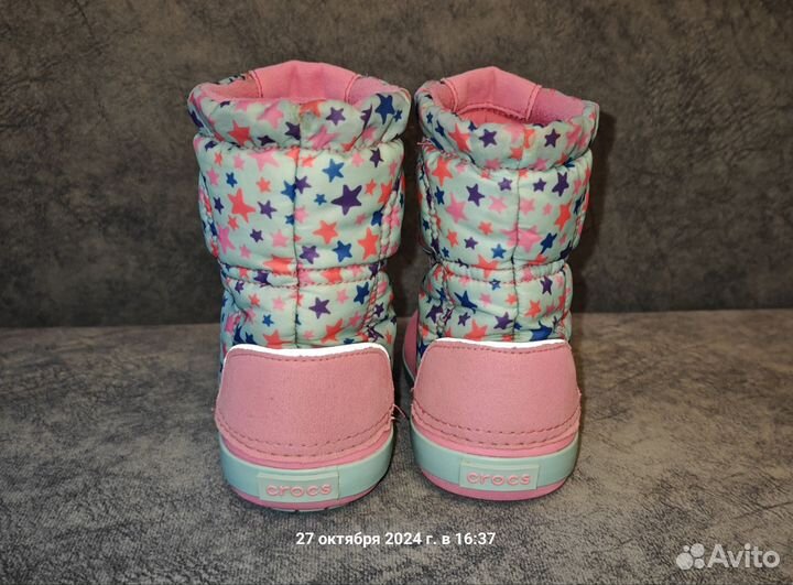 Сапоги Crocs C7, Угги HS, 22-23 13 13,5 см