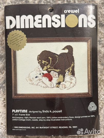 Раритетный набор для вышивания Dimensions 6032