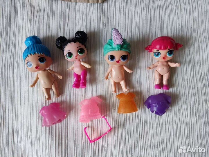 Кукла лол lol 4 шт