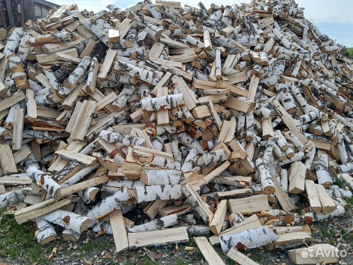 Дрова колотые