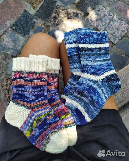 Вязаные шерстяные носки, отличный подарок