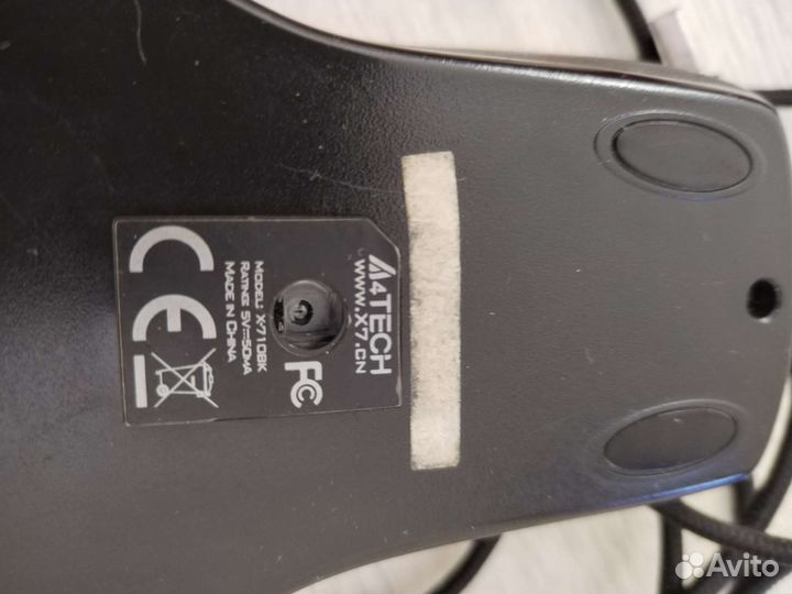 Компьютерная мышь на запчасти проводная