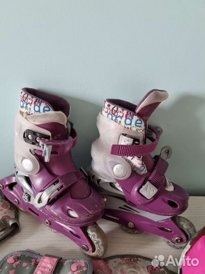 Ролики раздвижные xs 26-29