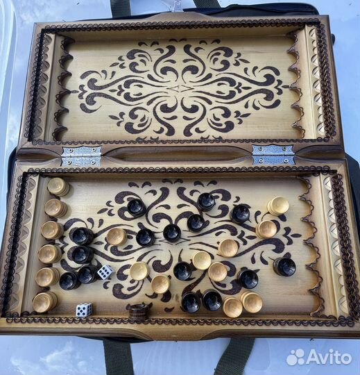 Нарды ручной работы новые