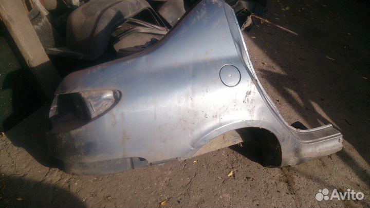Крыло заднее правое Пежо 206 седан