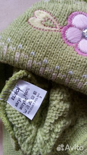 Шапка и шарф для девочек