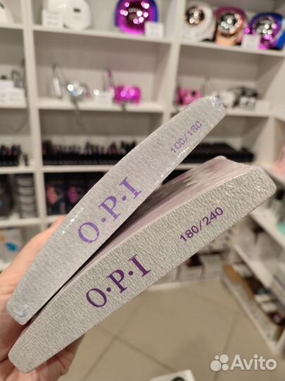 Пилки для ногтей лодка OPI 180/240