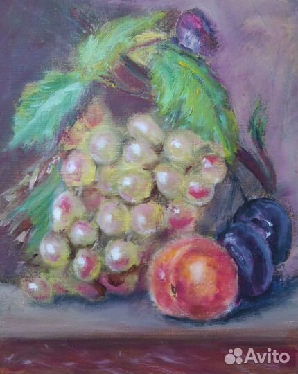 Картина маслом на холсте натюрморт