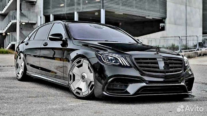 Кованые диски R22 на Mercedes-Benz W222 W223