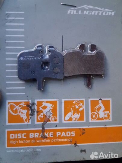 Колодки тормозные shimano, tektro, hayes, avid