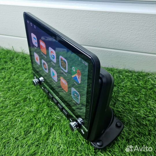 Магнитола Андроид на панель тесла 10 дюймов