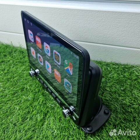 Магнитола Андроид на панель тесла 10 дюймов