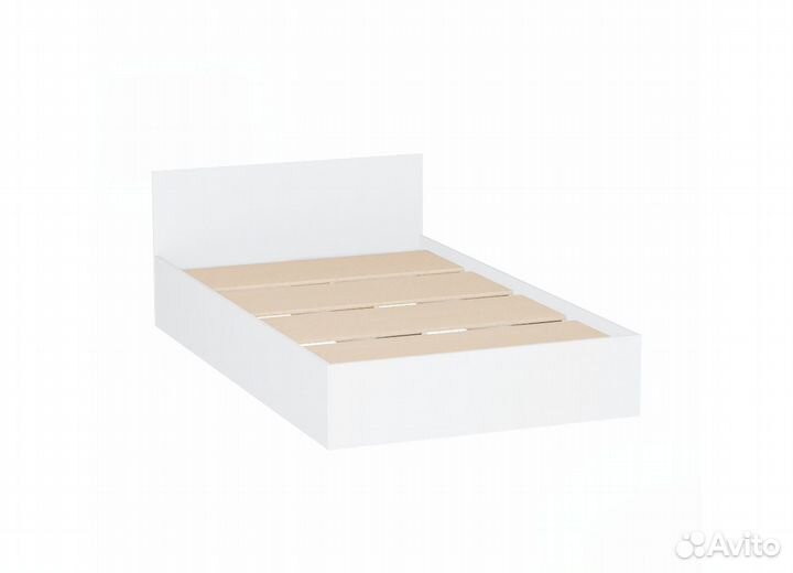 Мс Мори Кровать крм 1200.1 (мп/2) Белый