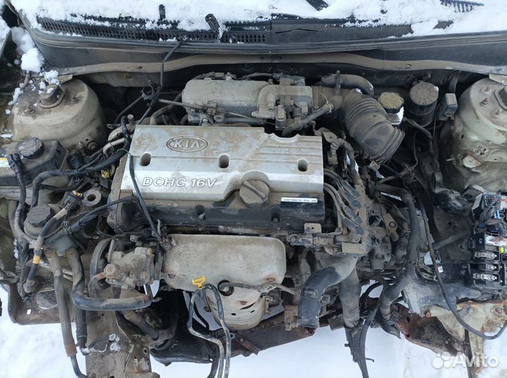 Запчасти б/у Kia Rio седан 2 1.4 16V (G4EE)