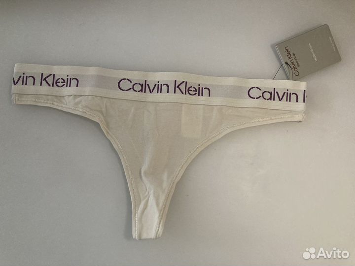 Трусы женские стринги Calvin Klein, оригинал, L