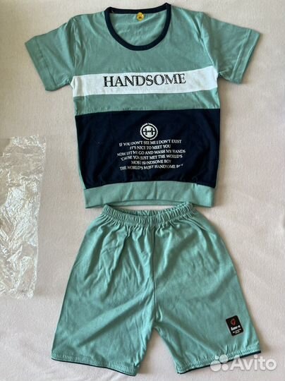 Костюм шорты и футболка
