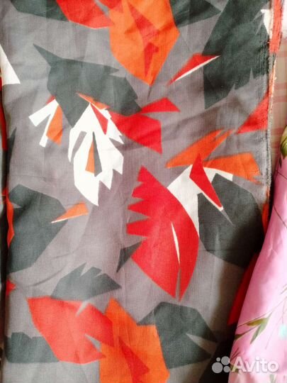 Ткань шёлк ацетатный СССР