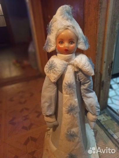 Снегурочка ватная 1983 года СССР