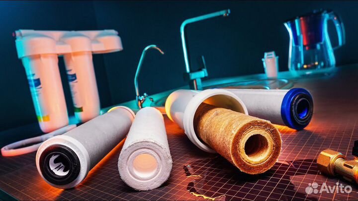 Установка фильтров для воды, замена, обслуживание