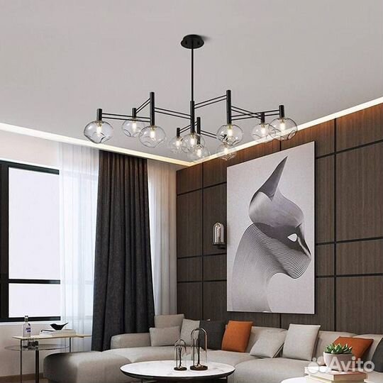 Люстра на штанге Imperiumloft temper temper01