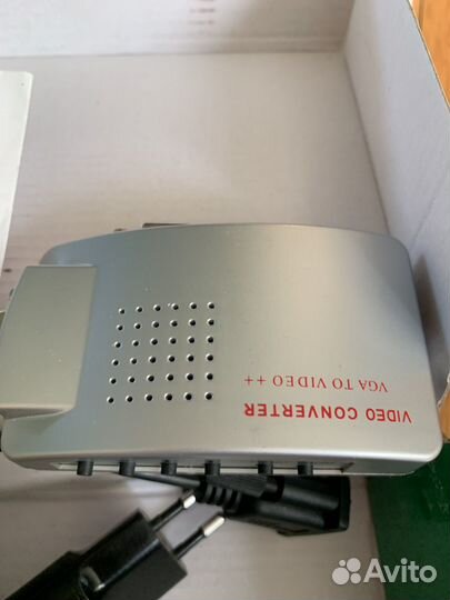 Конвертер VGA в видео (тюльпан, bnc)