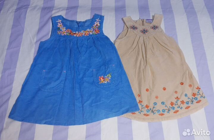 Вещи на девочку 80-86. Пакетом