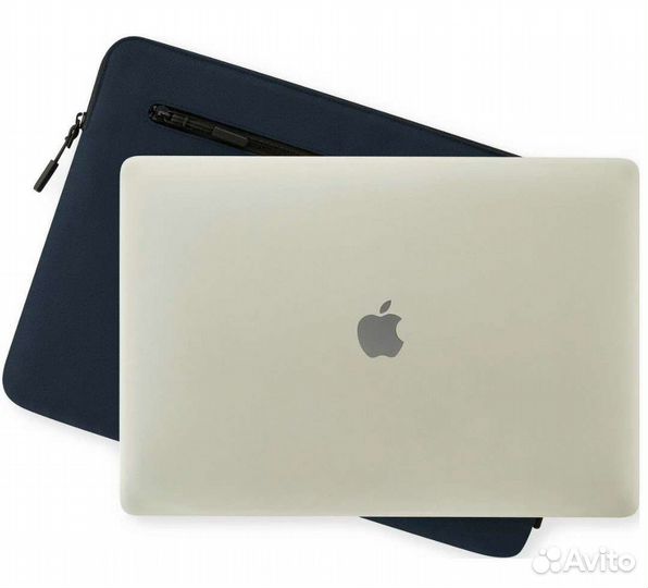 MacBook Sleeve 15/16 Organiser синий