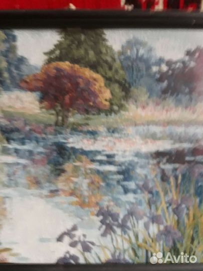 Картина в раме гобелен