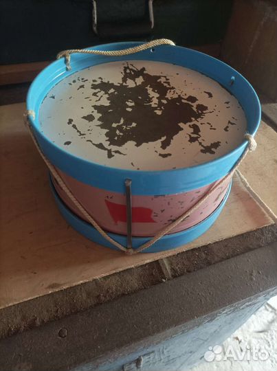 Барабан СССР детский